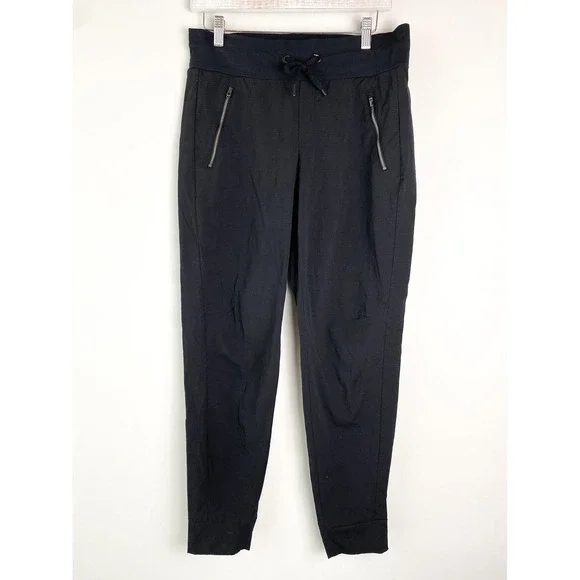 Athleta Trekkie North Jogger Pants 6T Black Sporty Travel Commuter 405726 - Picture 4 of 14